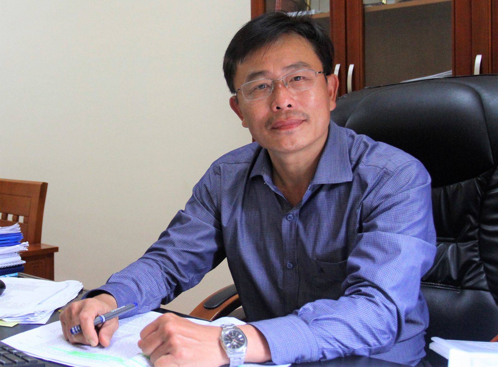 Ông Nguyễn Phước Bửu Hùng, Phó giám đốc Sở Xây dựng tỉnh Thừa Thiên Huế