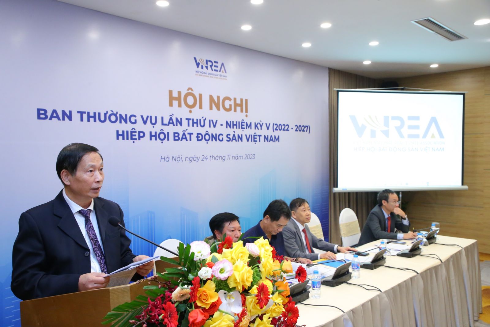 Hội nghị Ban Thường vụ Hiệp hội Bất động sản Việt Nam lần thứ IV nhiệm kỳ 2022 - 2027 - Ảnh 12.
