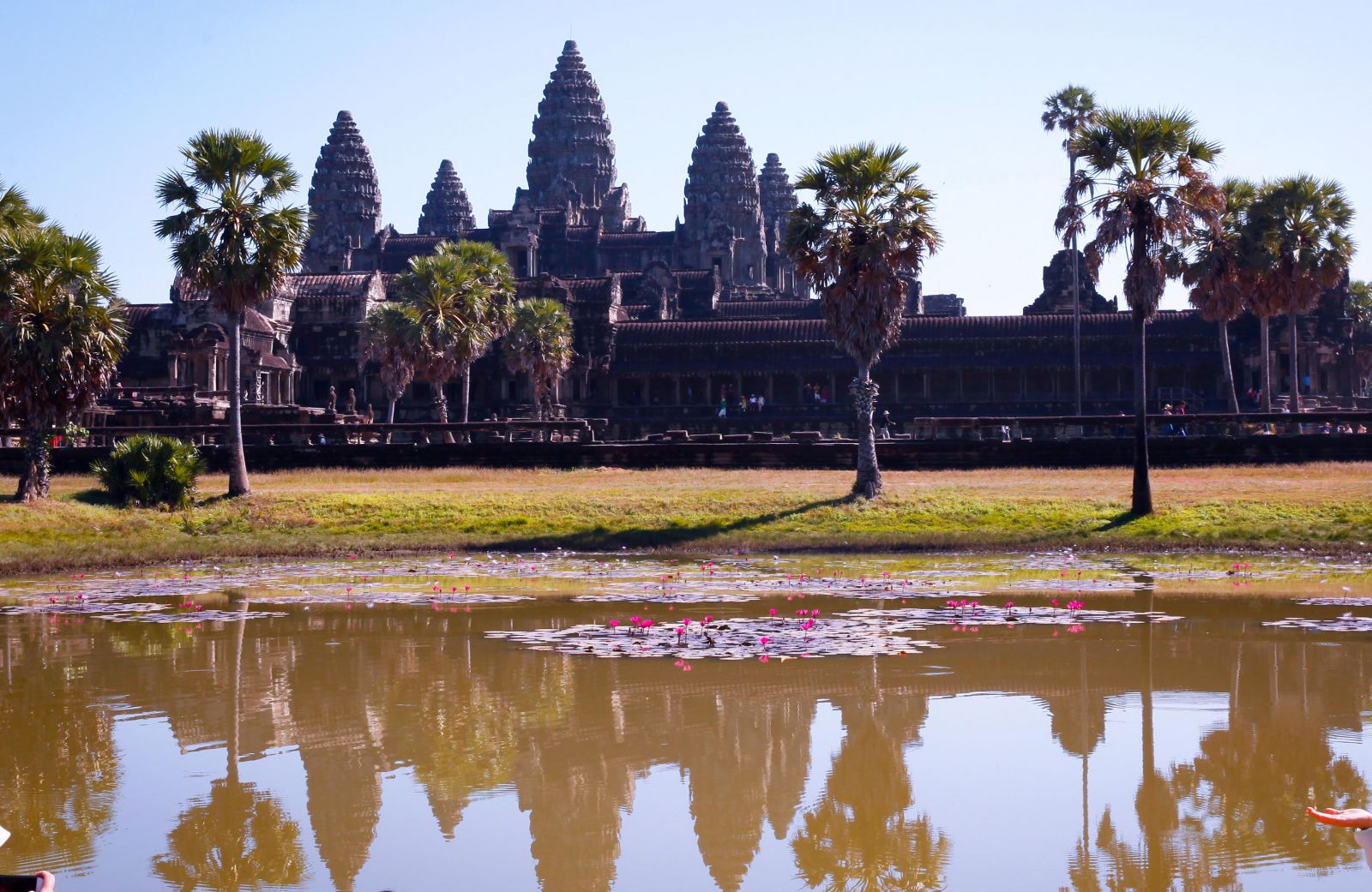  đền Angkor Wat, Nhà báo Trọng Chính
