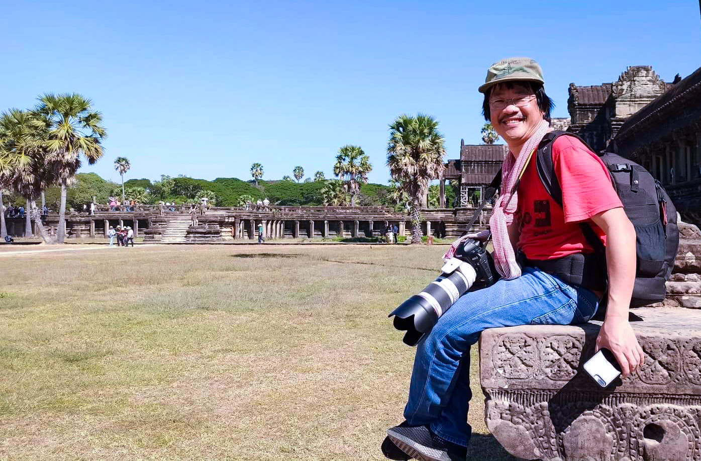  đền Angkor Wat, Nhà báo Trọng Chính