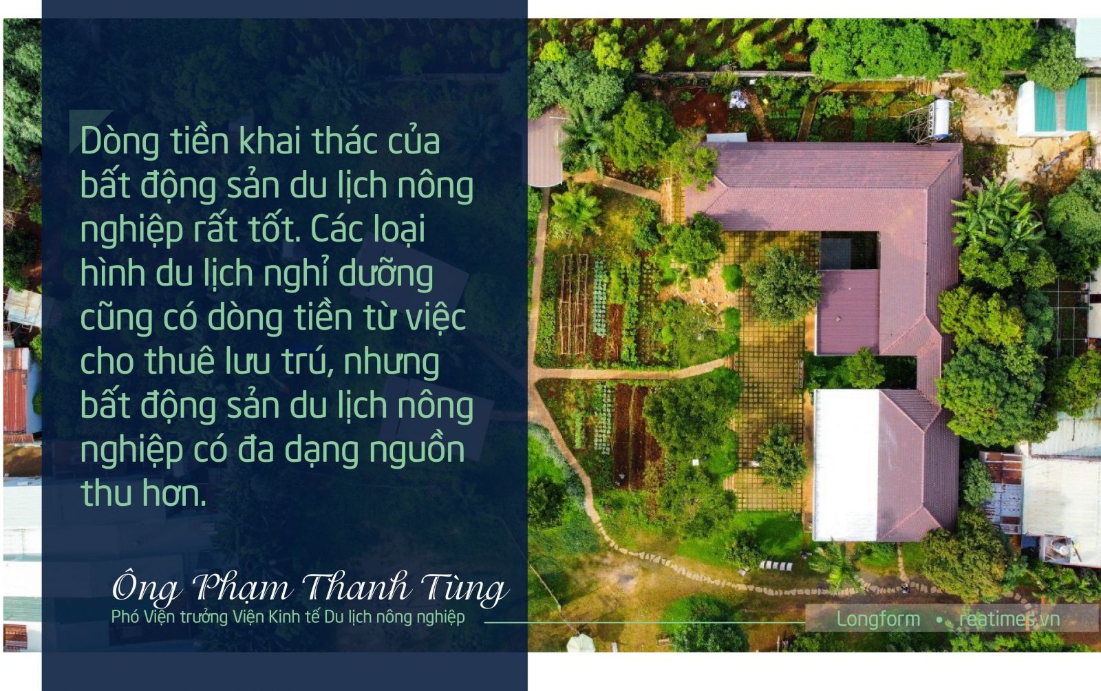 Du lịch nông nghiệp TS Phạm Thanh Tùng