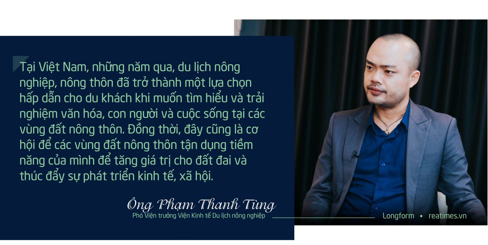 Du lịch nông nghiệp TS Phạm Thanh Tùng