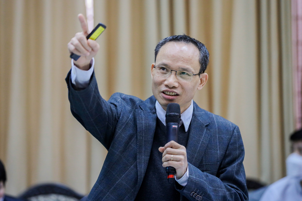 TS.Cấn Văn Lực, chuyên gia kinh tế trưởng Ngân hàng BIDV. 