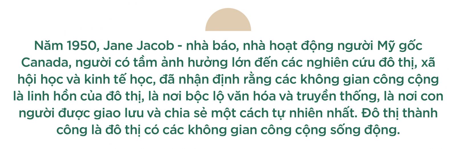 Kiến tạo không gian công cộng