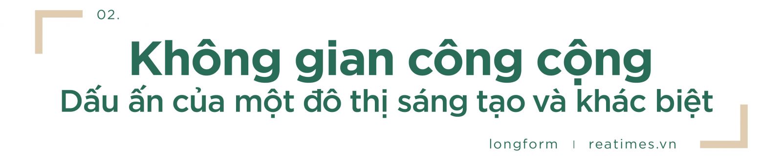 Kiến tạo không gian công cộng