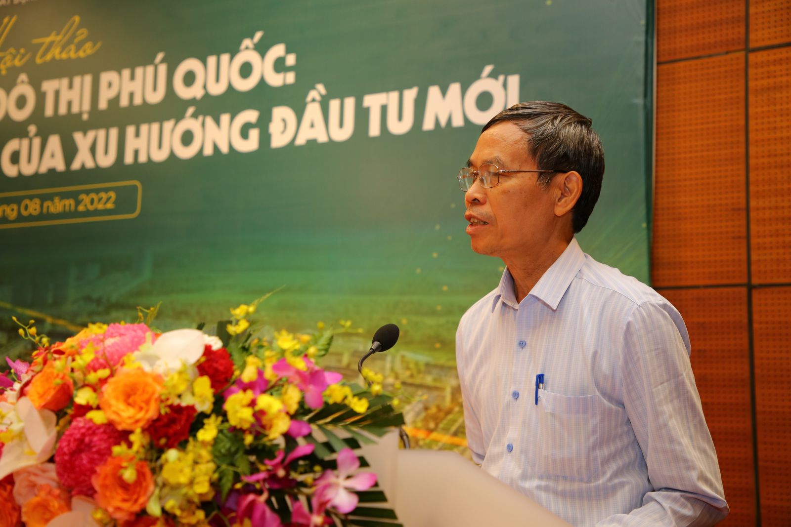 Ông Bùi Văn Doanh, Viện trưởng Viện Nghiên cứu Bất động sản Việt Nam.