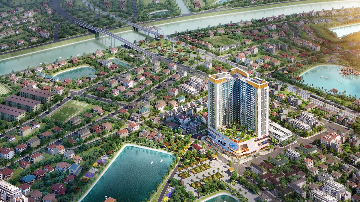 Vinhomes Sky Park sở hữu vị trí đắc địa giữa tâm mạch thịnh vượng của trung tâm thành phố Bắc Giang.