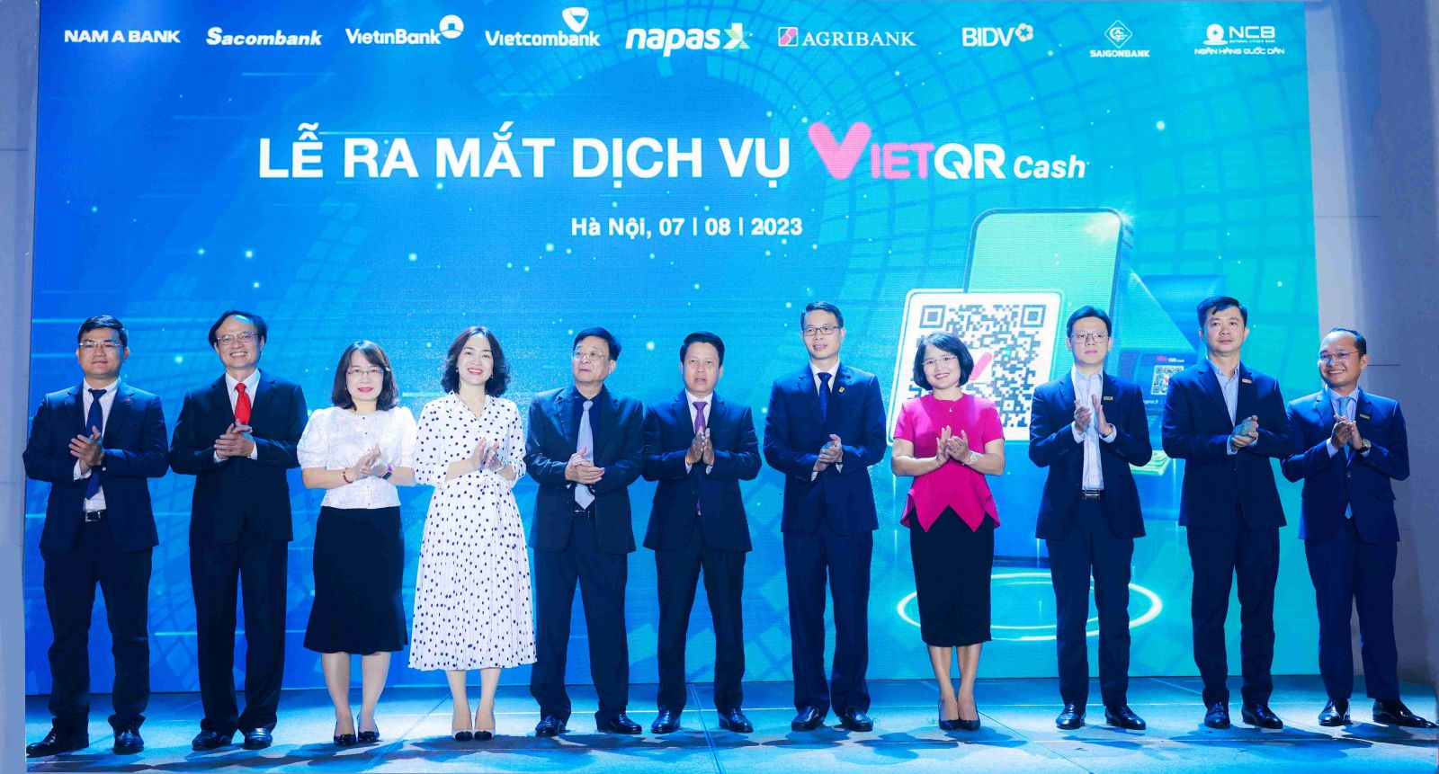 Nam A Bank tiên phong triển khai dịch vụ rút tiền bằng VietQR- Ảnh 1.