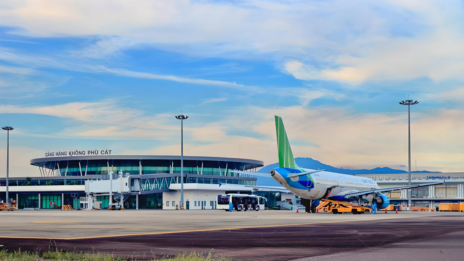 Phù Cát là một trong những sân bay đang thúc đẩy xã hội hóa hạ tầng.
