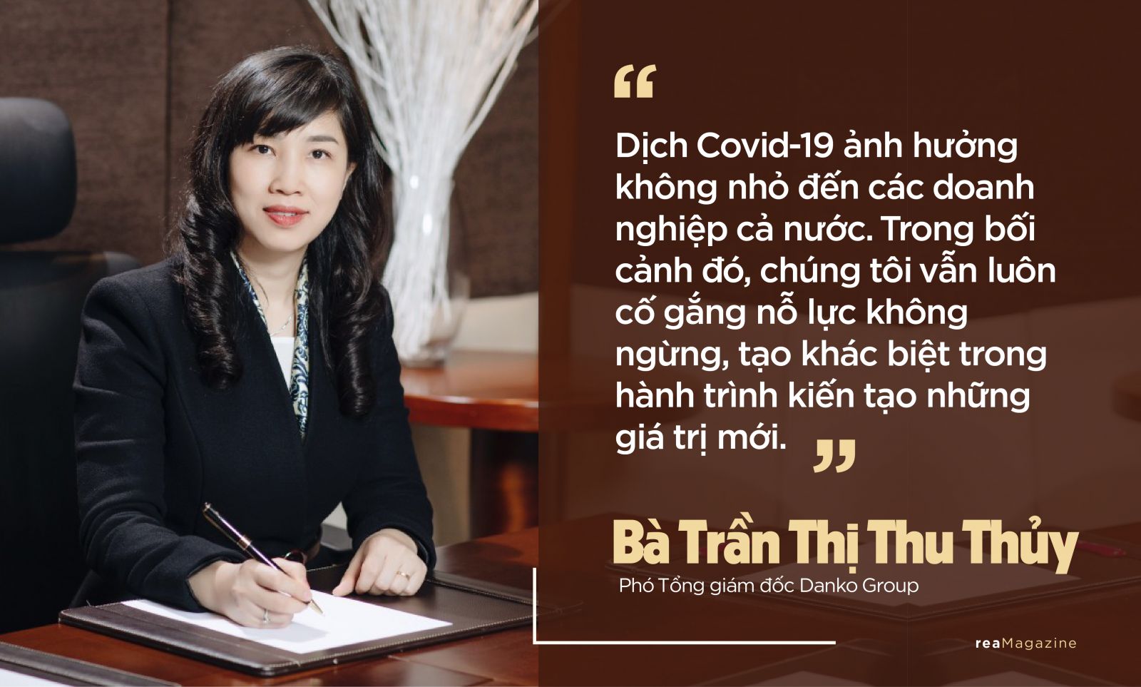 Phó Tổng giám đốc Danko Trần Thu thuỷ
