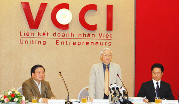 Tổng bí thư Nguyễn Phú Trọng thăm VCCI