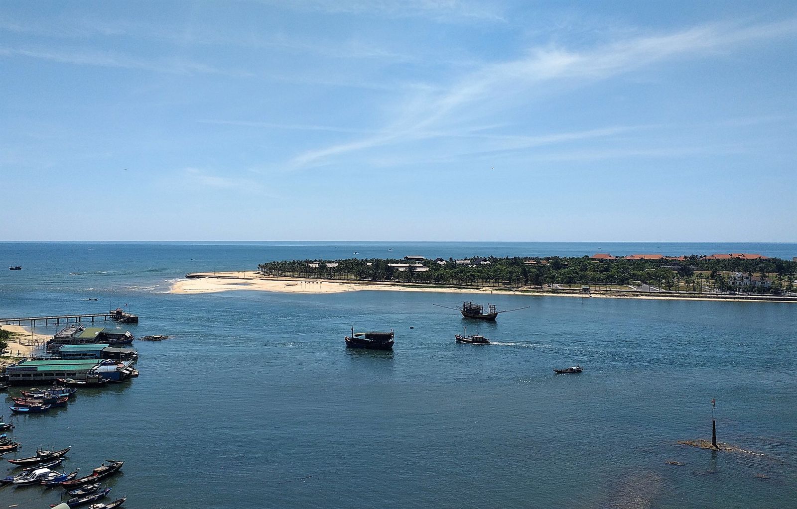 Một góc bán đảo Bảo Ninh 