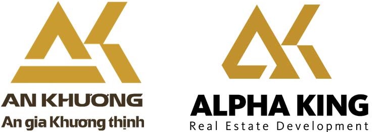 Logo Công ty An Khương được thiết kế giống đến 99% so với logo của Alfa King