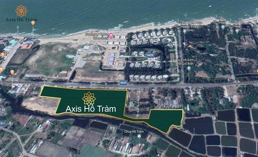 Vị trí đắc địa của dự án Khu biệt thự Xuân Quang
