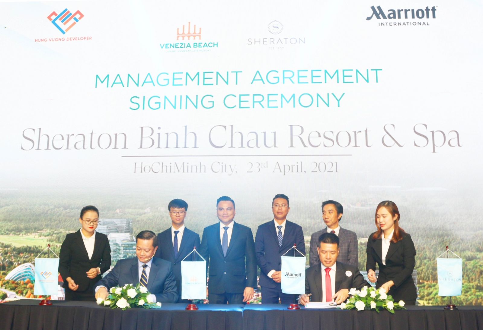 Nhà phát triển Hưng Vượng Developer đã tạo nên bước ngoặt lớn trên thị trường BĐS nghỉ dưỡng khi ký kết hợp tác với tập đoàn quản lý khách sạn lớn nhất thế giới Marriott International