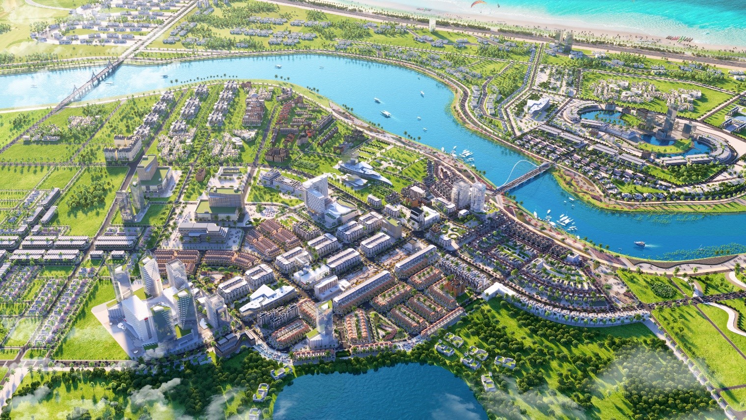 Tổ hợp khu đô thị Indochina Riverisde Complex – thị xã Điện Bàn