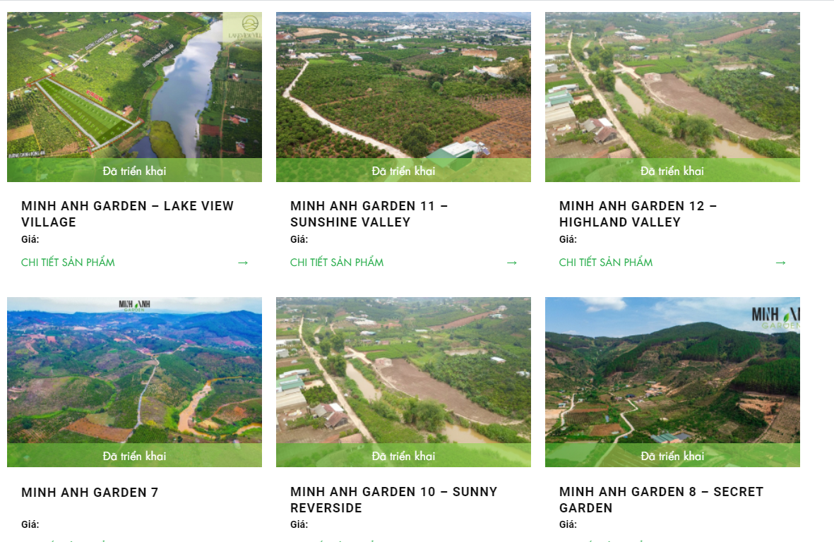 Hàng loạt các khu đất được quảng cáo dưới dạng dự án tại tỉnh Lâm Đồng vẫn chưa lọt vào diện thanh tra