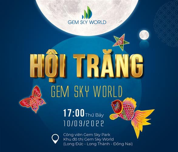 Hội Trăng Gem Sky World – điểm hẹn vui Tết Trung Thu hấp dẫn nhiều du khách.