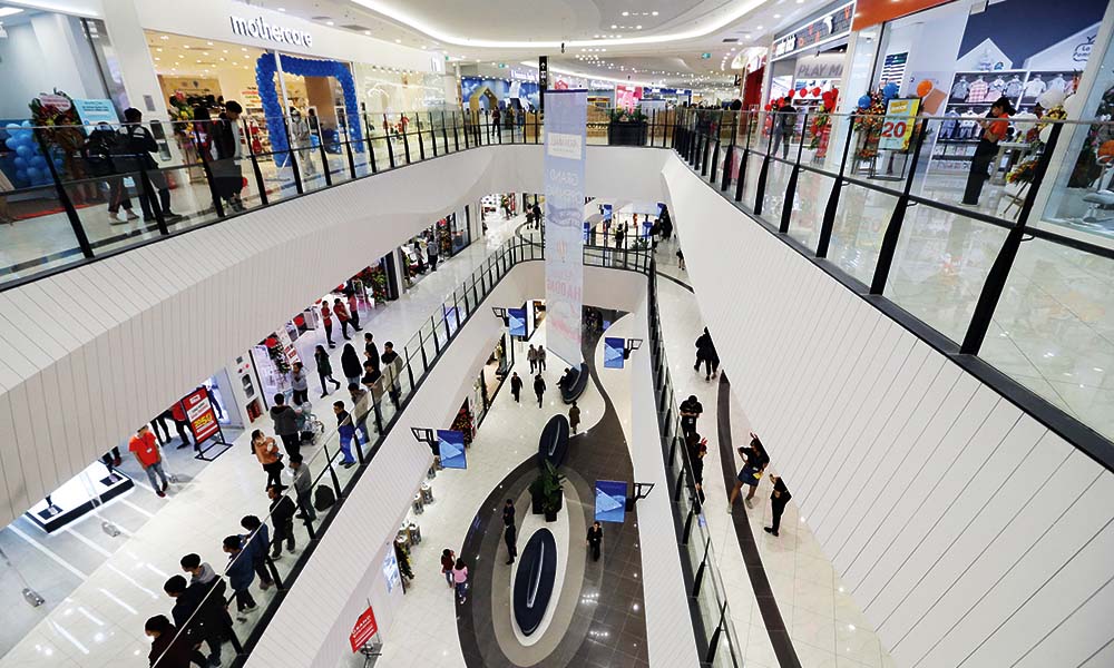 Trung tâm thương mại Aeon Hà Đông có diện tích sàn tới 150.000 m2. Ảnh: ĐT