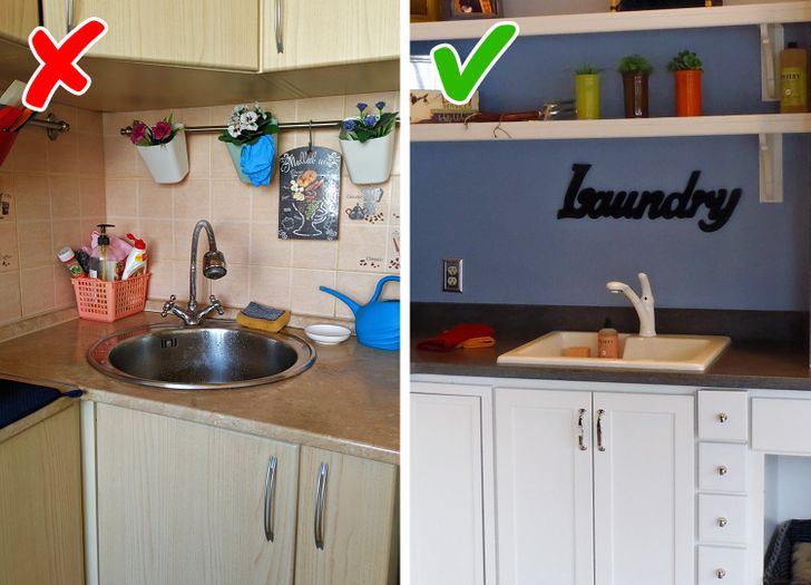 Các loại vòi nước với màu sắc mới lạ và tính năng hiện đại cũng giúp cho căn bếp của bạn trở nên độc đáo hơn