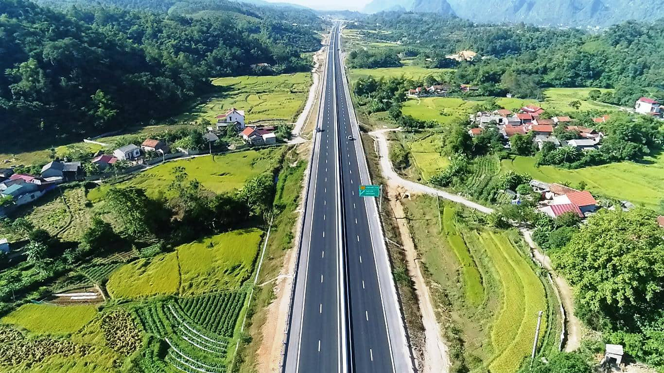 Cao tốc Bắc Giang - Lạng Sơn, khai thác từ tháng 1/2020. (Ảnh: ST)