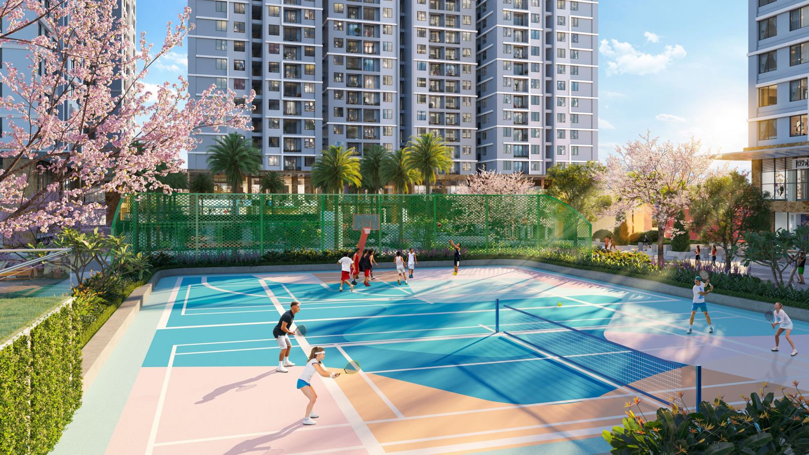 Hanoi Melody Residences tạo ra nhiều không gian giúp gắn kết cộng đồng.