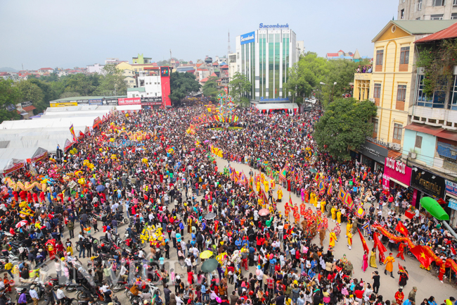Du lịch lễ hội là một điểm mạnh của Lạng Sơn. (Ảnh: Dân Việt)