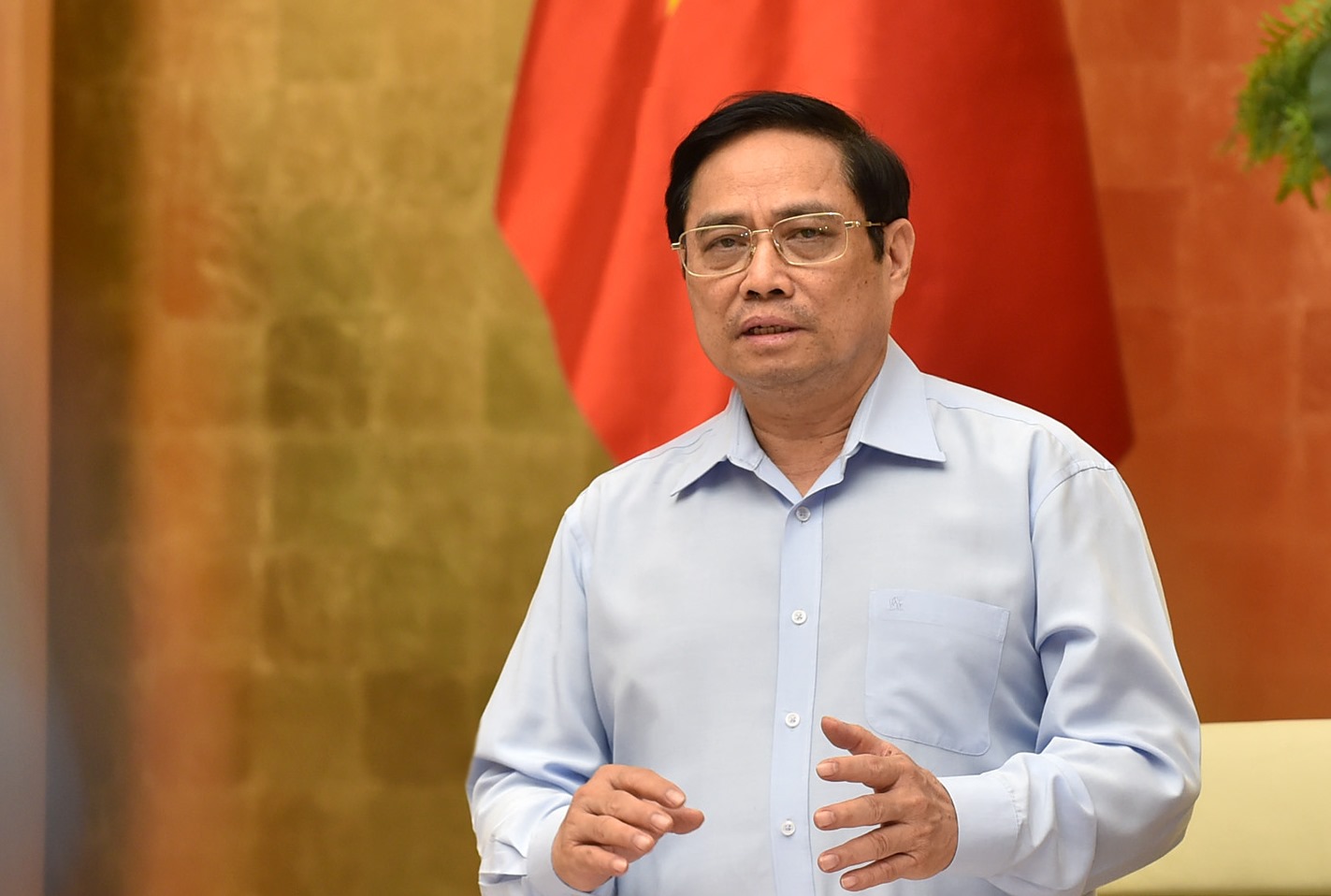 Thủ tướng Phạm Minh Chính: Chúng ta đã hy sinh để thực hiện giãn cách, phong tỏa thì dứt khoát phải kiểm soát được tình hình 