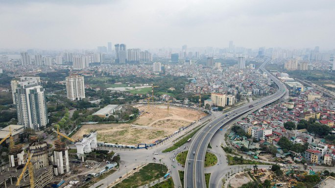 Các quy hoạch đang thực hiện được kỳ vọng tạo ra nguồn lực mới để xây dựng và phát triển thủ đô Hà Nội. (Ảnh: Hữu Hưng)
