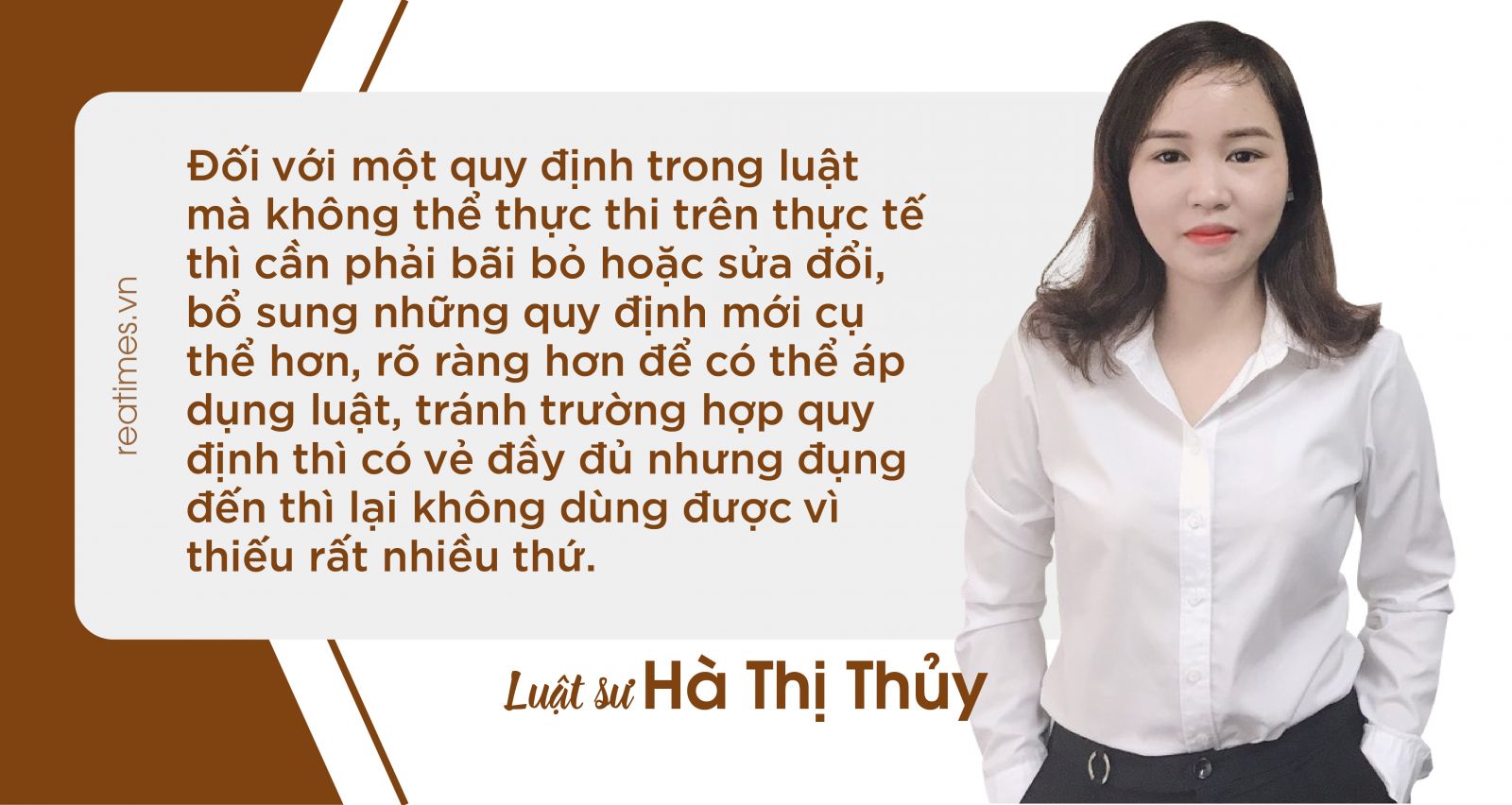 luật sư Hà Thị Thủy