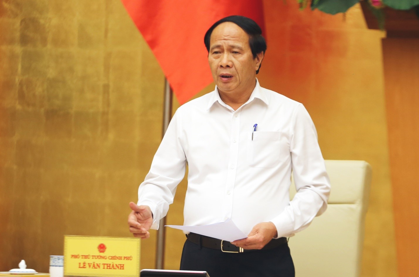 Phó Thủ tướng Chính phủ Lê Văn Thành làm Chủ tịch Hội đồng thẩm định Quy hoạch sử dụng đất quốc gia thời kỳ 2021 - 2030, tầm nhìn đến năm 2050 và kế hoạch sử dụng đất 5 năm