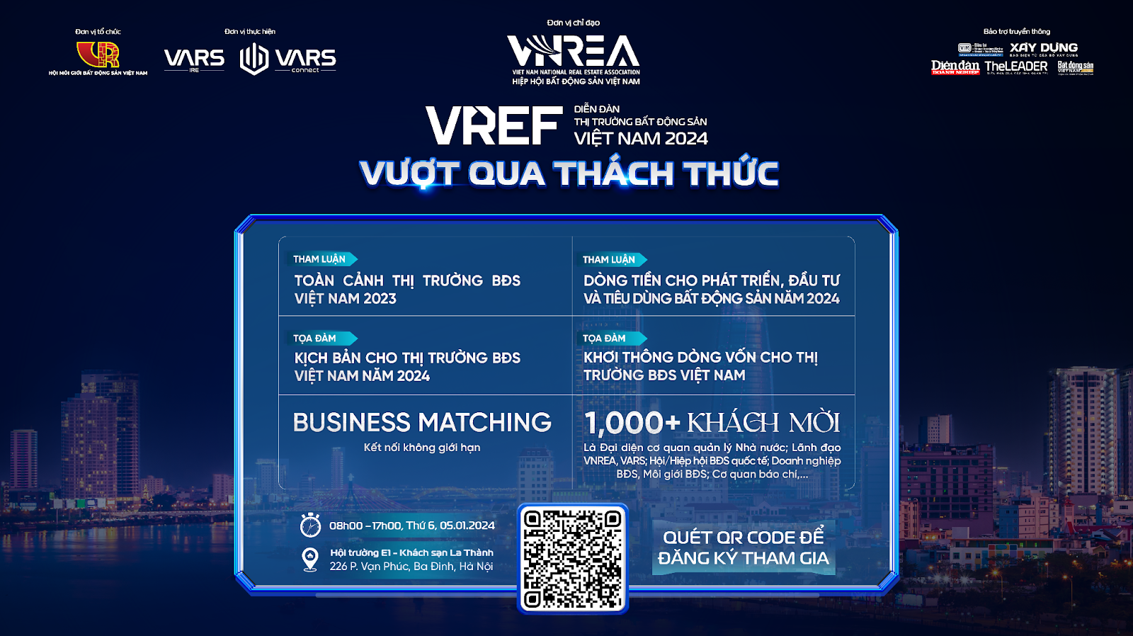 VREF 2024 “Vượt qua thách thức”: Sự kiện bất động sản được chờ đón nhất năm 2024- Ảnh 1.