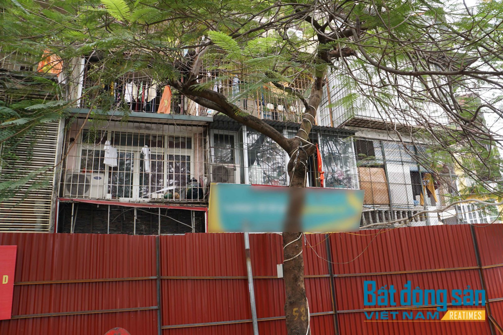 Reatimes, Tùng Dương, Nhà G6A Thành Công, quây tôn nhà G6A, cải tạo chung cư cũ Hà Nội