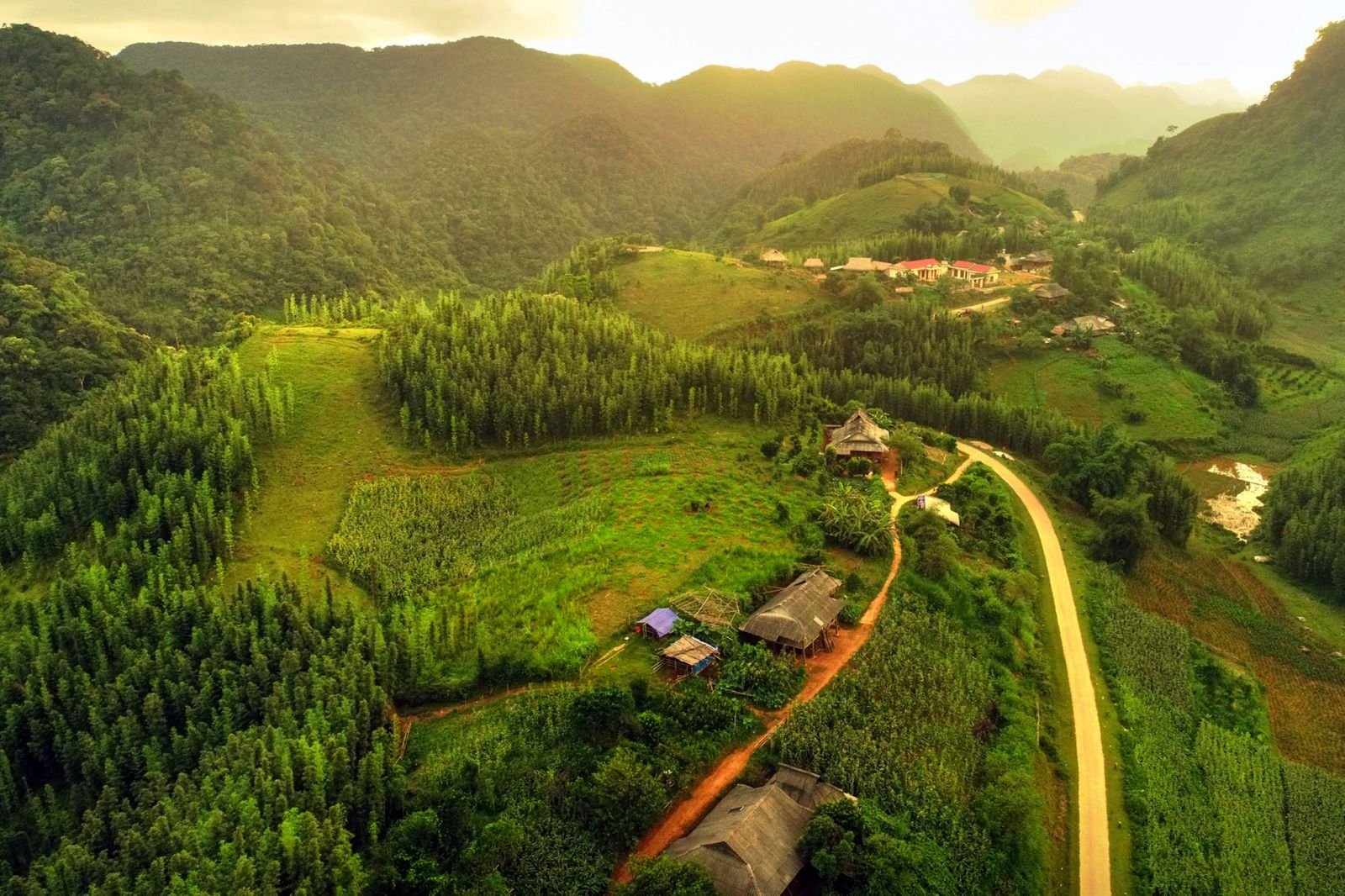  Pù Luông, bản Đôn Pù Luông, người Thái ở Pù Luông, khu bảo tồn thiên nhiên Pù Luông, 