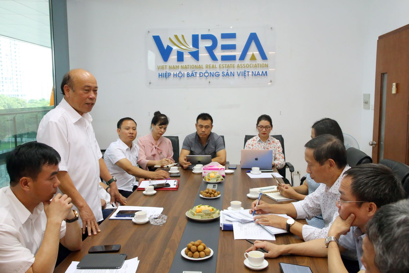 Lãnh đạo VNREA làm việc với TBA về việc thành lập Hiệp hội BĐS tỉnh Thái Nguyên- Ảnh 5.