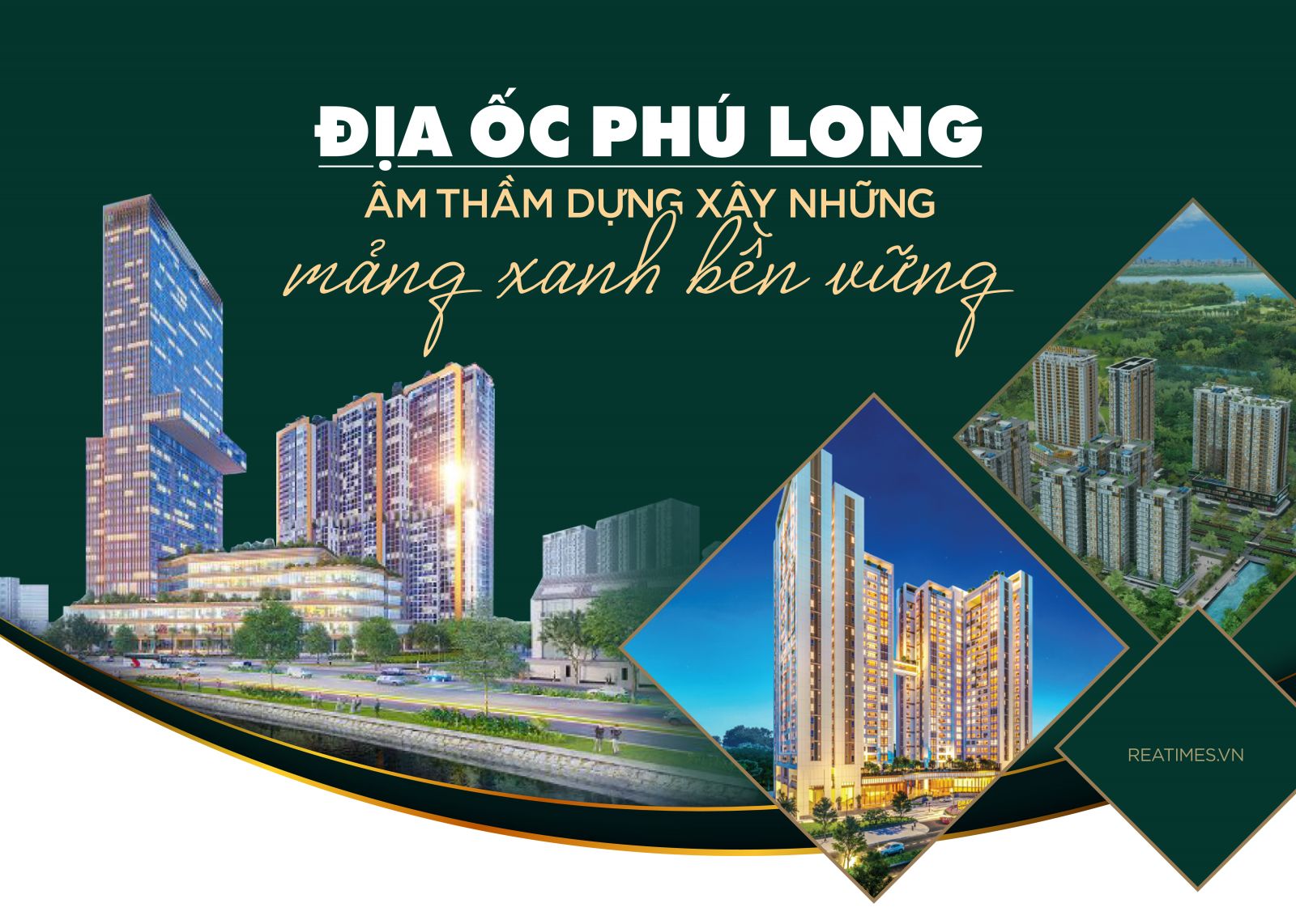 Địa ốc Phú Long: Âm thầm dựng xây những mảng xanh bền vững