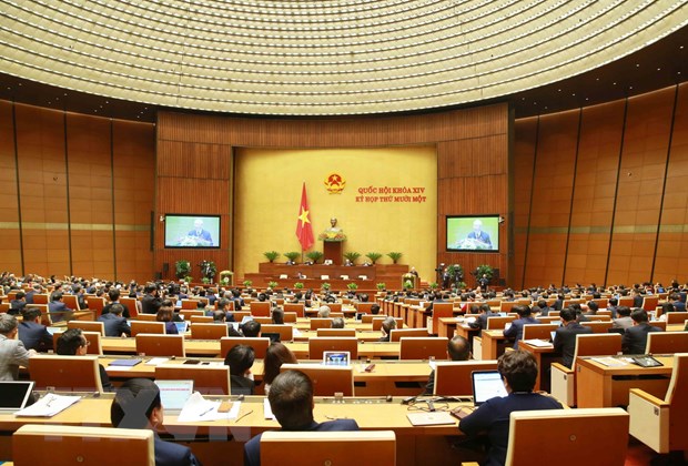 Quang cảnh phiên họp của Quốc hội
