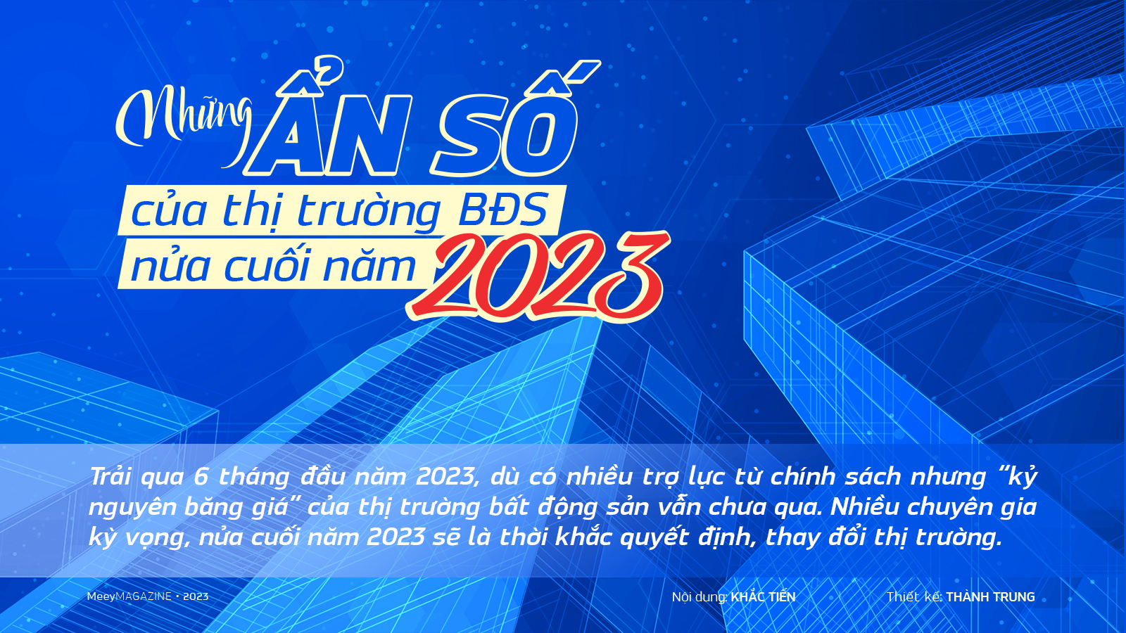 Những ẩn số của thị trường bất động sản nửa cuối năm 2023