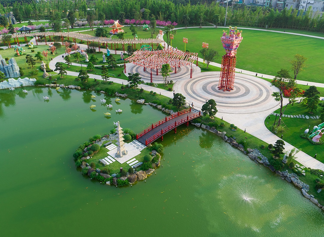 Công viên Nhật Bản Zen Park – một đại tiện ích nổi trội của đại đô thị Vinhomes Smart City mà không dự án nào tại phía Tây Hà Nội có được.