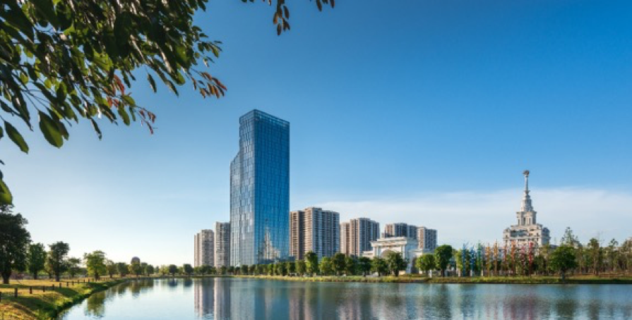 TechnoPark Tower vươn lên kiêu hãnh giữa trái tim thành phố phía Đông Hà Nội.