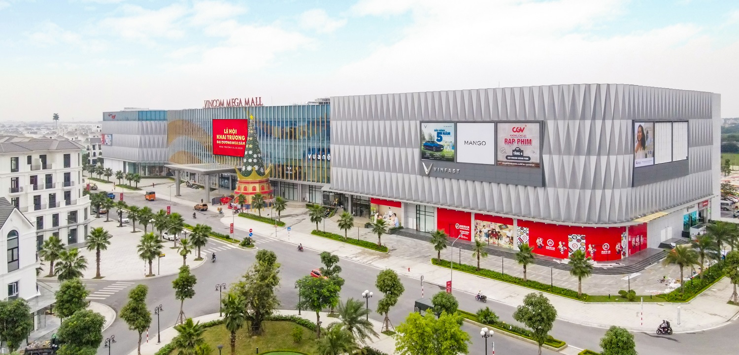 Cuối năm 2020, Vincom Mega Mall Ocean Park đóng góp vào thị trường 56.000m2 mặt bằng bán lẻ