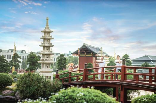 Công viên Nhật Bản Zen Park mang đến không gian thư thái, tĩnh tại cho cư dân.
