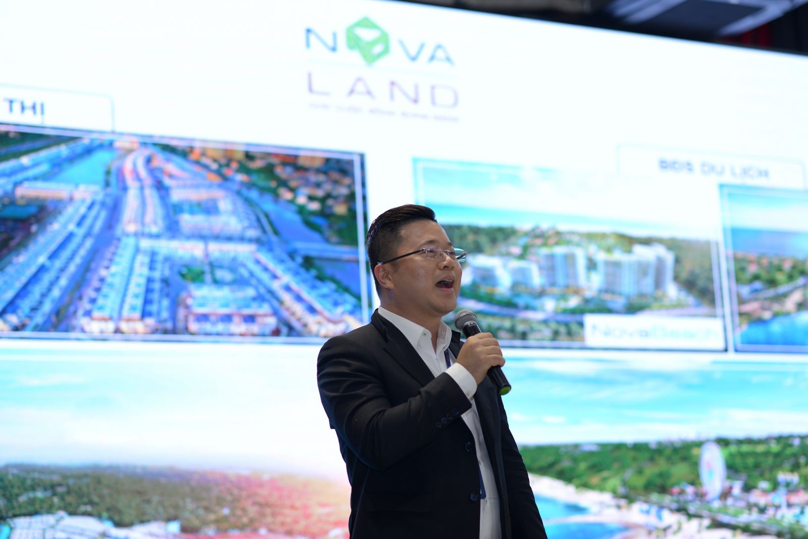 Ông Lâm Đại Dương – Giám đốc Kinh doanh Tập đoàn Novaland đánh giá cao triển vọng của nghề Kinh doanh Bất động sản.