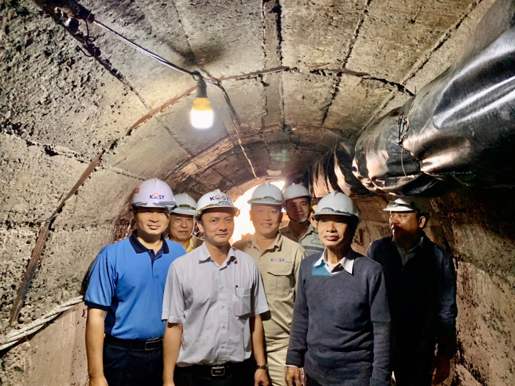 Công trình dự án thủy điện Nậm Pạc Lai Châu.