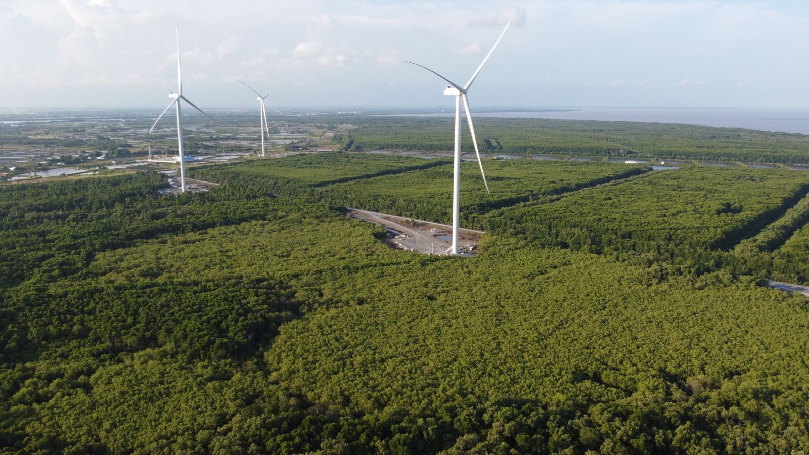 Nhà máy Điện gió Quốc Vinh Sóc Trăng được công nhận COD từ 12h00 ngày 29/10/2021