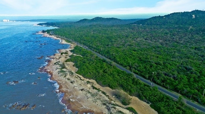 Hồ Tràm có thiên nhiên nguyên sơ, rừng biển nối liền cùng không khí trong lành, phù hợp để nghỉ dưỡng. 