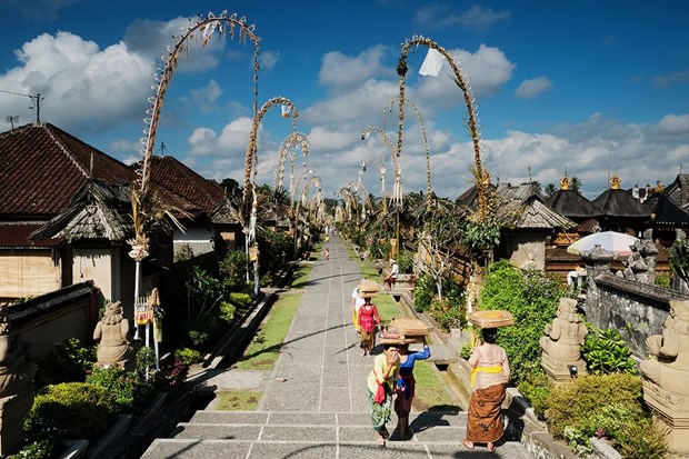 Một ngôi làng du lịch tại Bali, Indonesia. (Nguồn: Indonesia Travel)