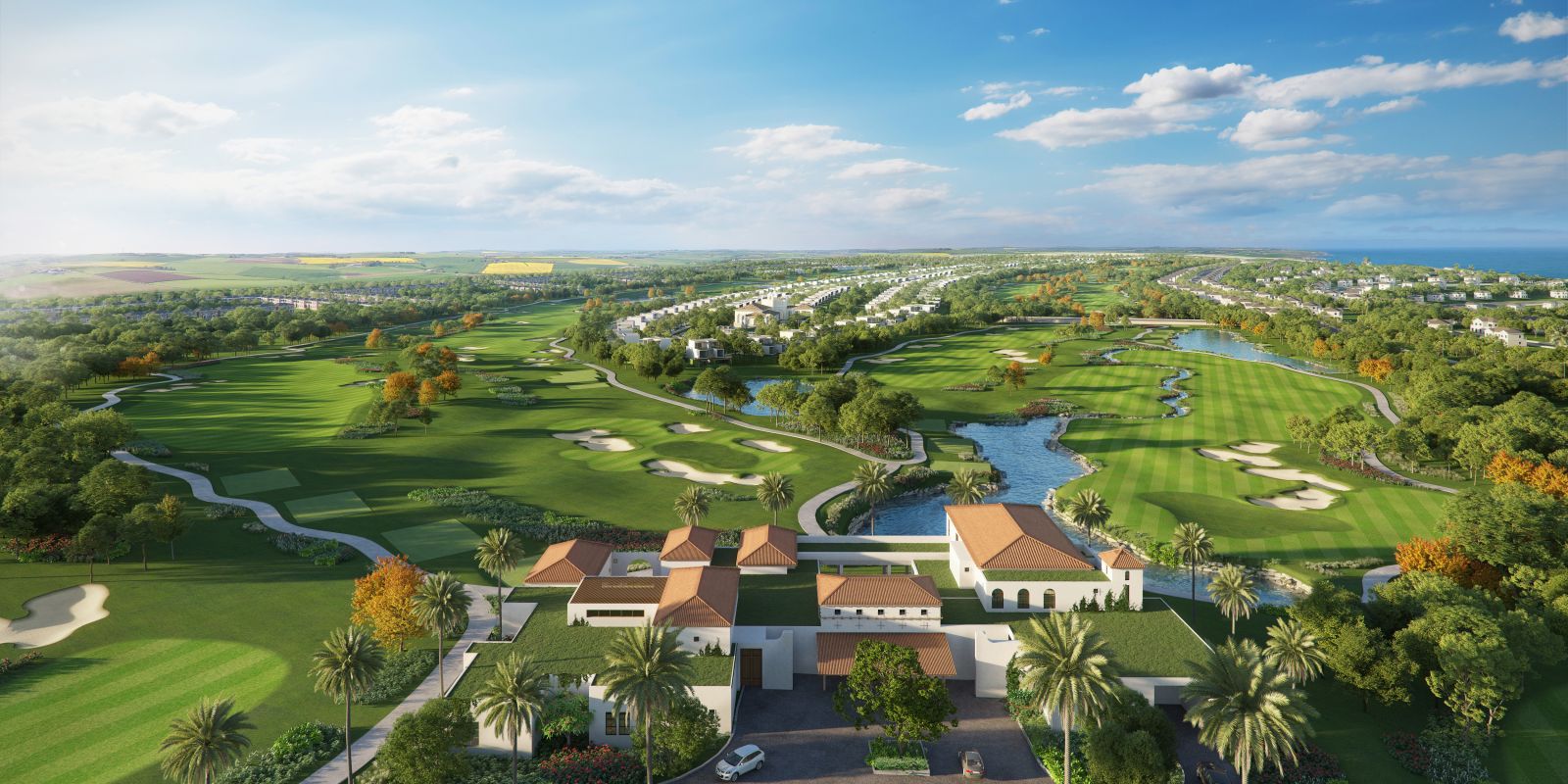 Nova Golf Clubs xây dựng và nâng tầm cơ sở vật chất của sân golf đạt chuẩn quốc tế tại các điểm đến du lịch mà Novaland phát triển (Hình: Sân Golf tại NovaWorld Phan Thiet)