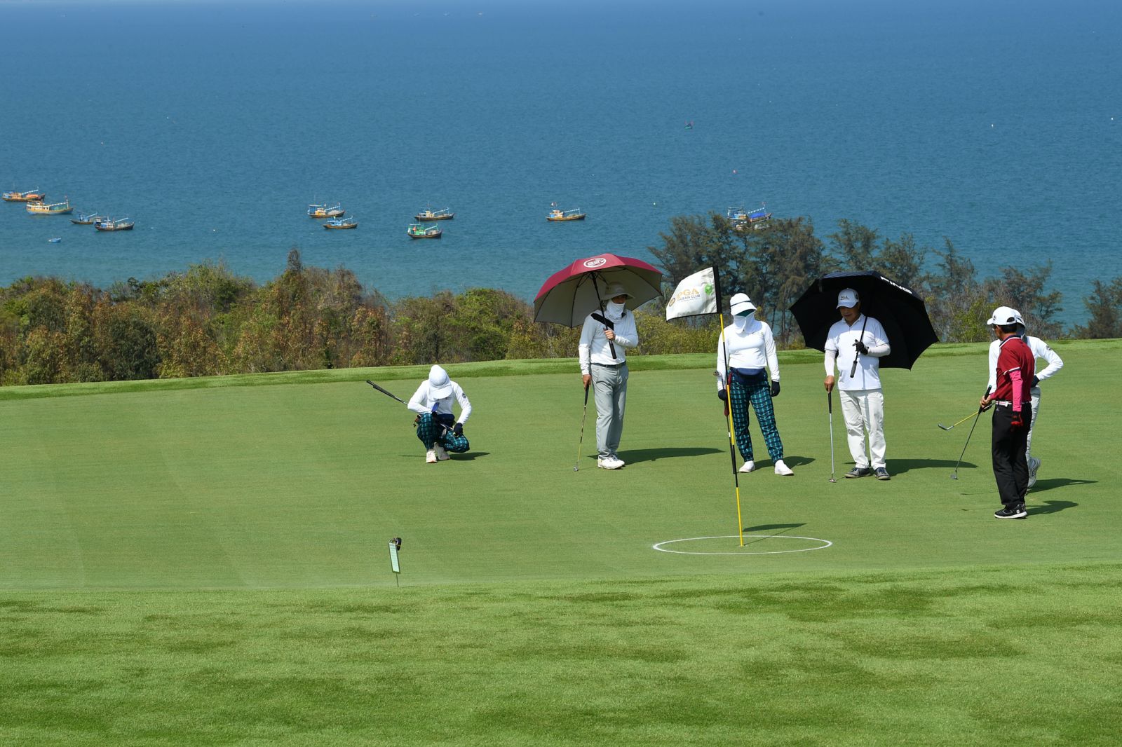 Cụm sân golf PGA độc quyền sẽ là yếu tố thúc đẩy ngành du lịch golf và thể thao golf. (Ảnh thực tế sân PGA Garden tại NovaWorld Phan Thiet)