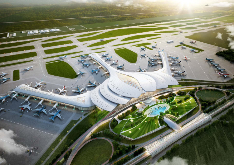 Tháng 1-2021, sân bay Long Thành giai đoạn 1 với công suất 25 triệu hành khách/năm và 1,2 triệu tấn hàng hóa/năm đã chính thức được khởi công xây dựng